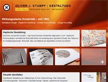 Tablet Screenshot of oliver-stumpf.de